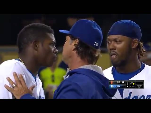 Yasiel Puig acusa a Madison Bumgarner