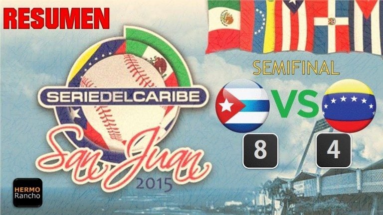 Serie del Caribe Cuba Vs Venezuela
