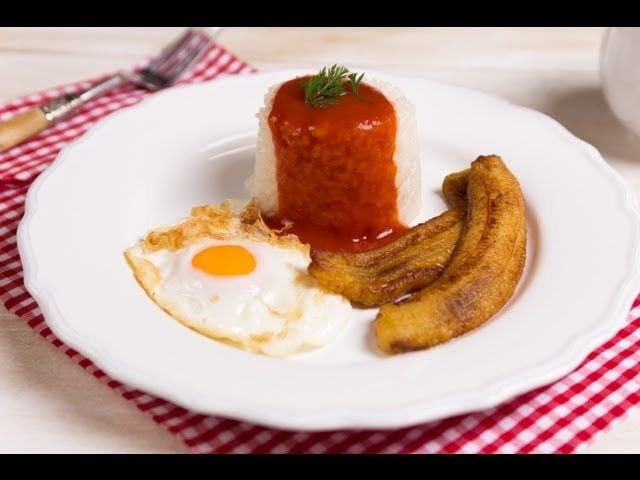 Arroz a la Cubana – Recetas Cubanas