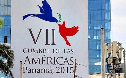 Enfrentamiento entre cubanos en la Cumbre de las Américas, Panamá