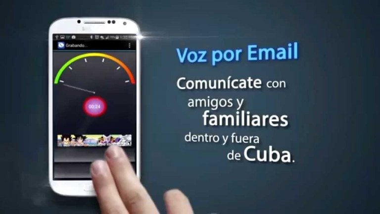 Voz por Email – Aplicaciones Cuba