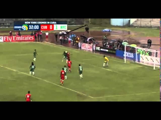 Cuba vs Cosmos 1-4 • Partido histórico • 2015