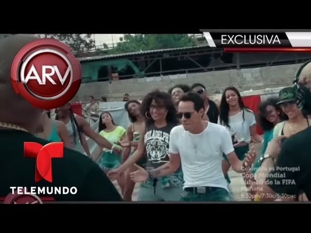 Marc Anthony y Gente de Zona graban el tema La Gozadera