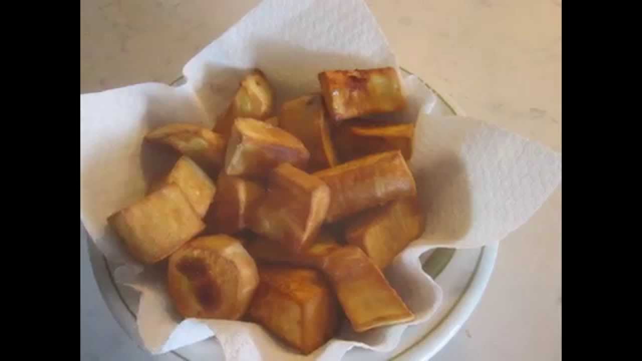 RECETAS CUBANAS: ***BONIATOS FRITOS***