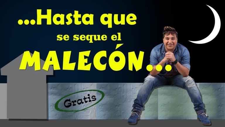 ¿Qué hacen los cubanos de noche en el Malecón? / Humor Cubano