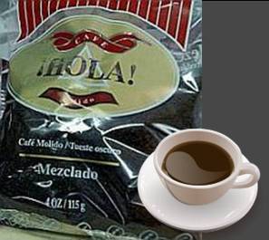 Café mezclado HOLA