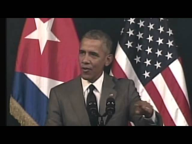 Discurso completo de Obama al pueblo de Cuba (Traducido al español) Part 2