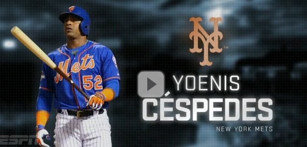 Céspedes lleva a los Mets en sus hombros