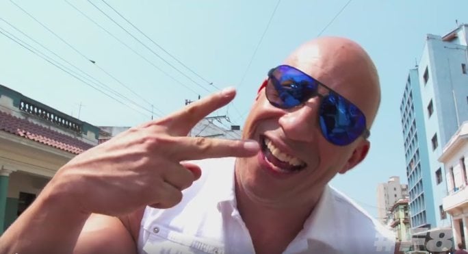 Video oficial sobre el rodaje de Fast and Furious 8 en Cuba