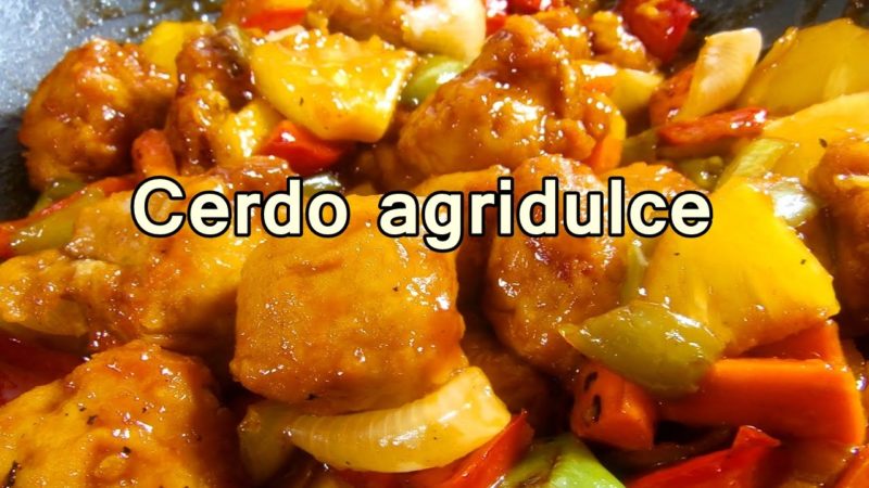 Cerdo agridulce estilo chino / Receta del día