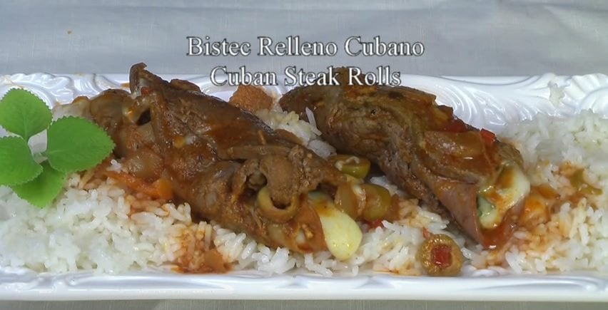 Receta del día / Bistec Relleno Cubano