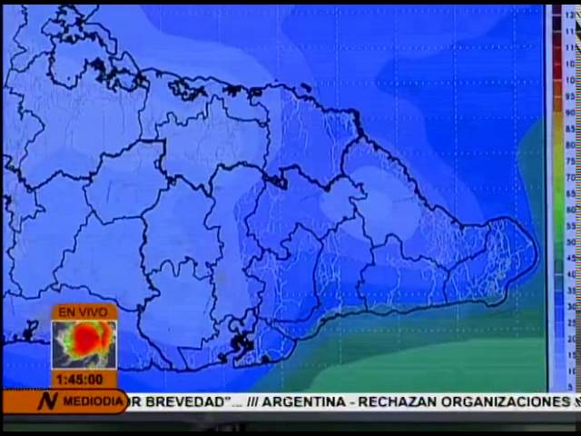 El huracán Matthew prácticamente en las costas cubanas