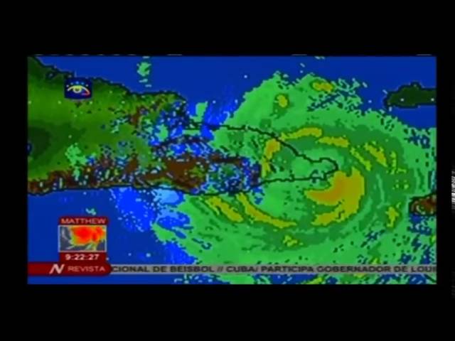¡Último minuto! El huracán Matthew se encuentra estacionado sobre Guantánamo 9:20 pm