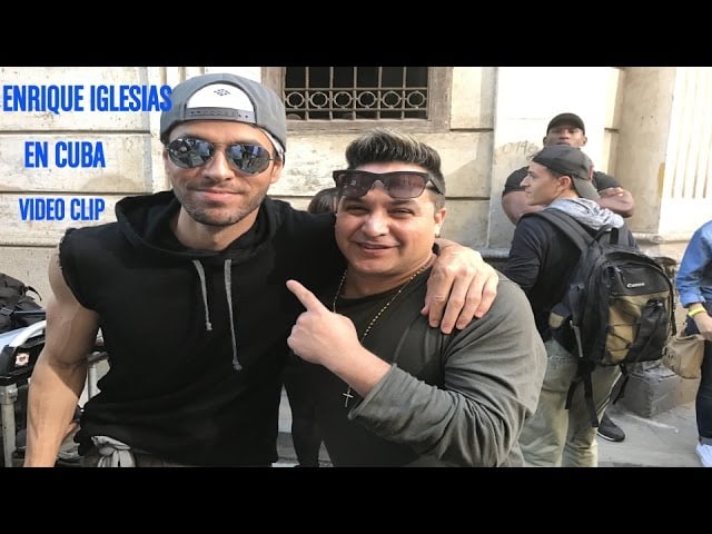 ENRIQUE IGLESIAS EN CUBA VIDEO CLIP / ROBERTICO