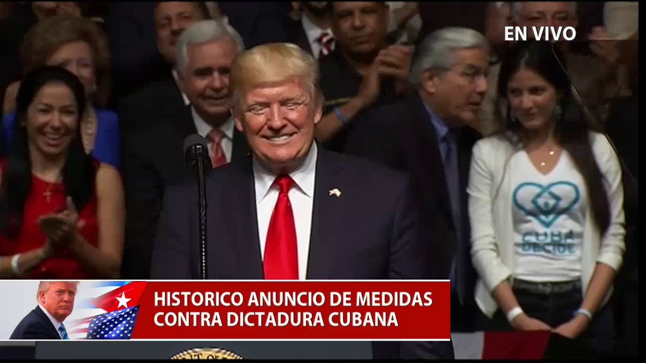 Discurso completo del Presidente Donald Trump sobre cambio de política hacia Cuba