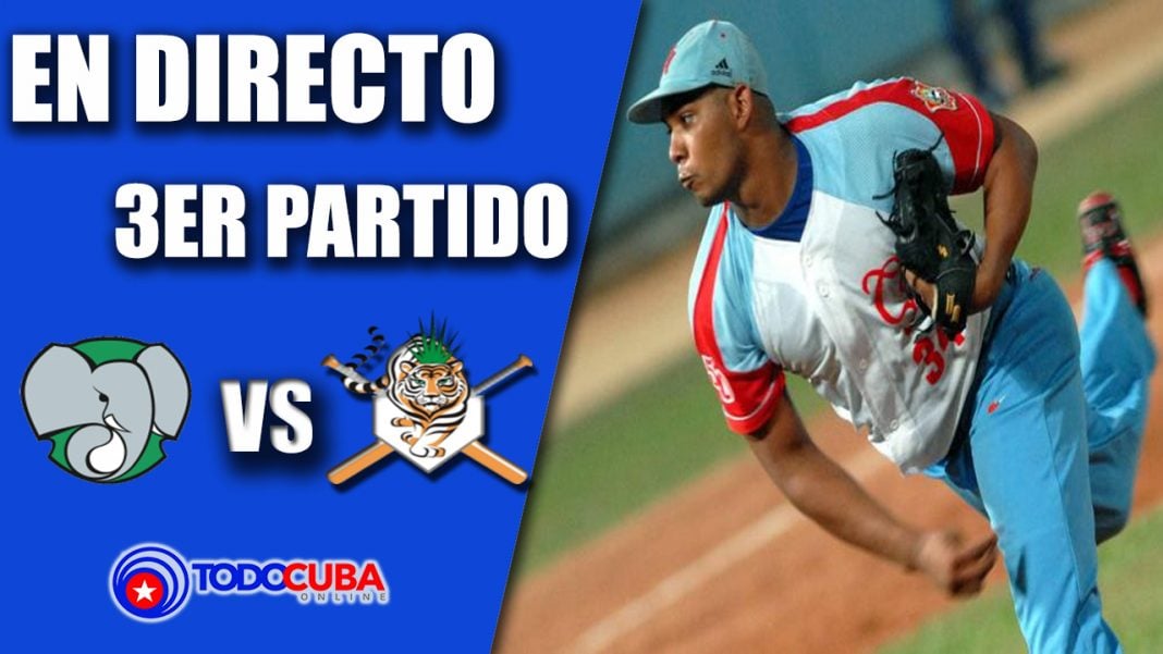 EN VIVO CIENFUEGOS VS CIEGO DE ÁVILA / 3ER PARTIDO