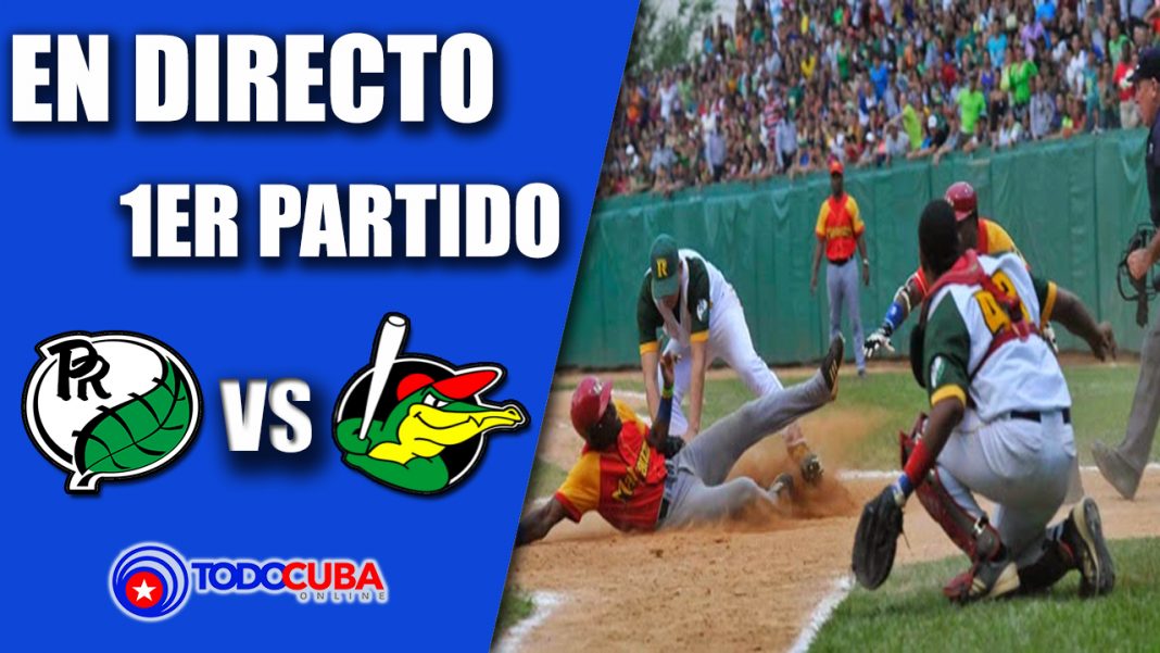 EN DIRECTO 57 SERIE NACIONAL DE BÉISBOL: MATANZAS VS PINAR DEL RIÓ / 1ER PARTIDO