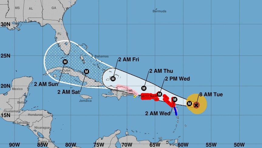 HURACÁN IRMA / AVISO DE CICLÓN TROPICAL No. 9 (+VÍDEO) 1 huracán Irma