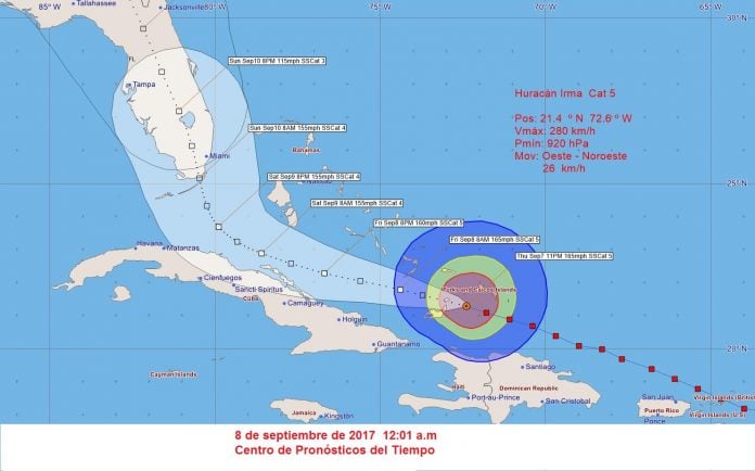 huracán irma