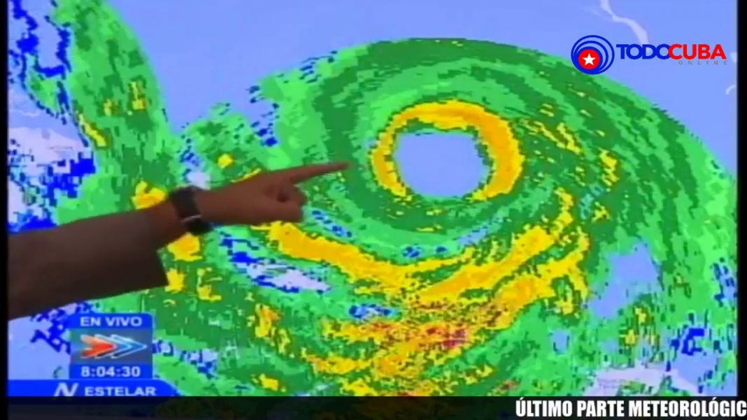 ÚLTIMO PARTE METEOROLÓGICO POR EL DR. JOSÉ RUBIERA 8:00 PM (08/09/2017)