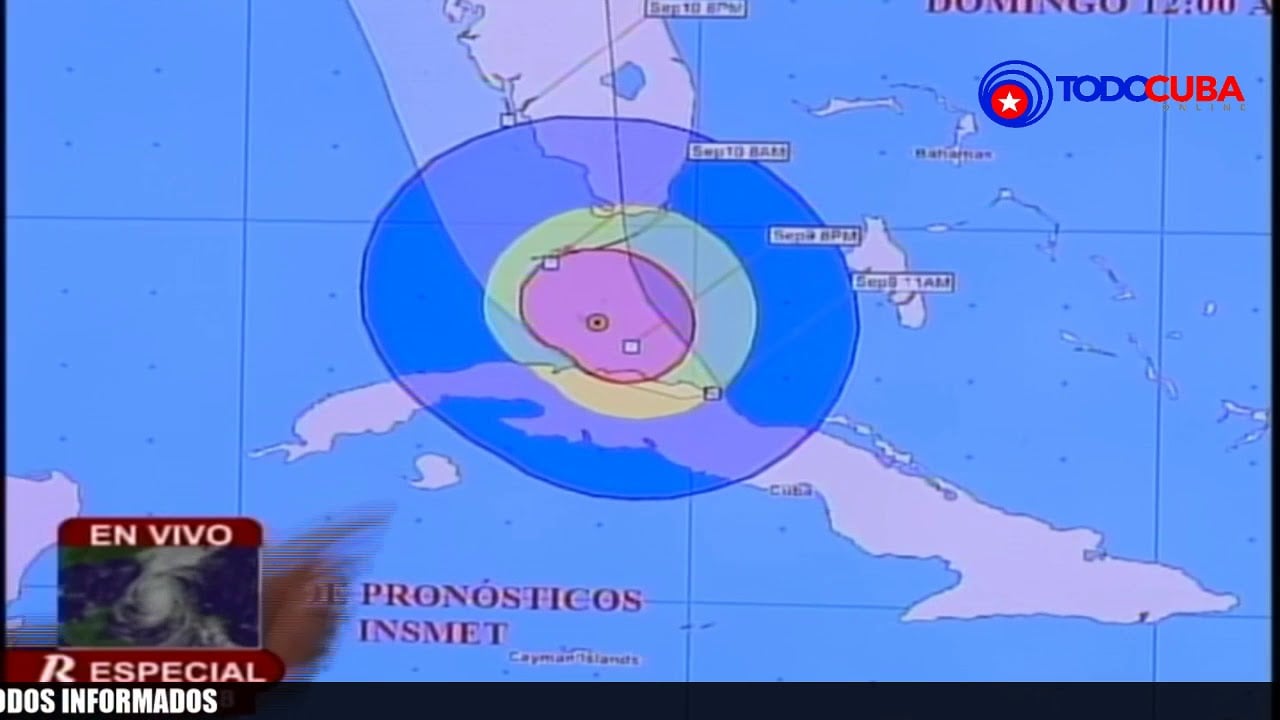ÚLTIMA INFORMACIÓN SOBRE EL HURACÁN IRMA DR JOSÉ RUBIERA / 3:30 PM (09/09/2017)