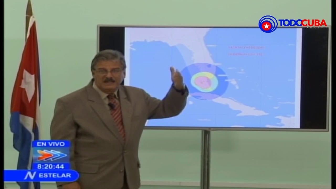 ÚLTIMO INFORME METEOROLÓGICO POR EL DR. JOSÉ RUBIERA 8:20 PM (09/09/2017)