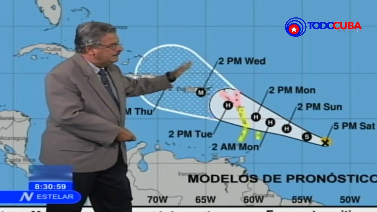 TORMENTA TROPICAL MARÍA / EL TIEMPO EN CUBA DR. JOSÉ RUBIERA