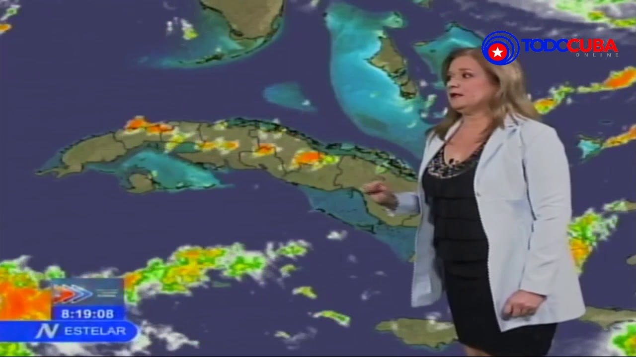 REPORTE METEOROLÓGICO / EL TIEMPO EN CUBA 8:15 PM (24/09/2017)