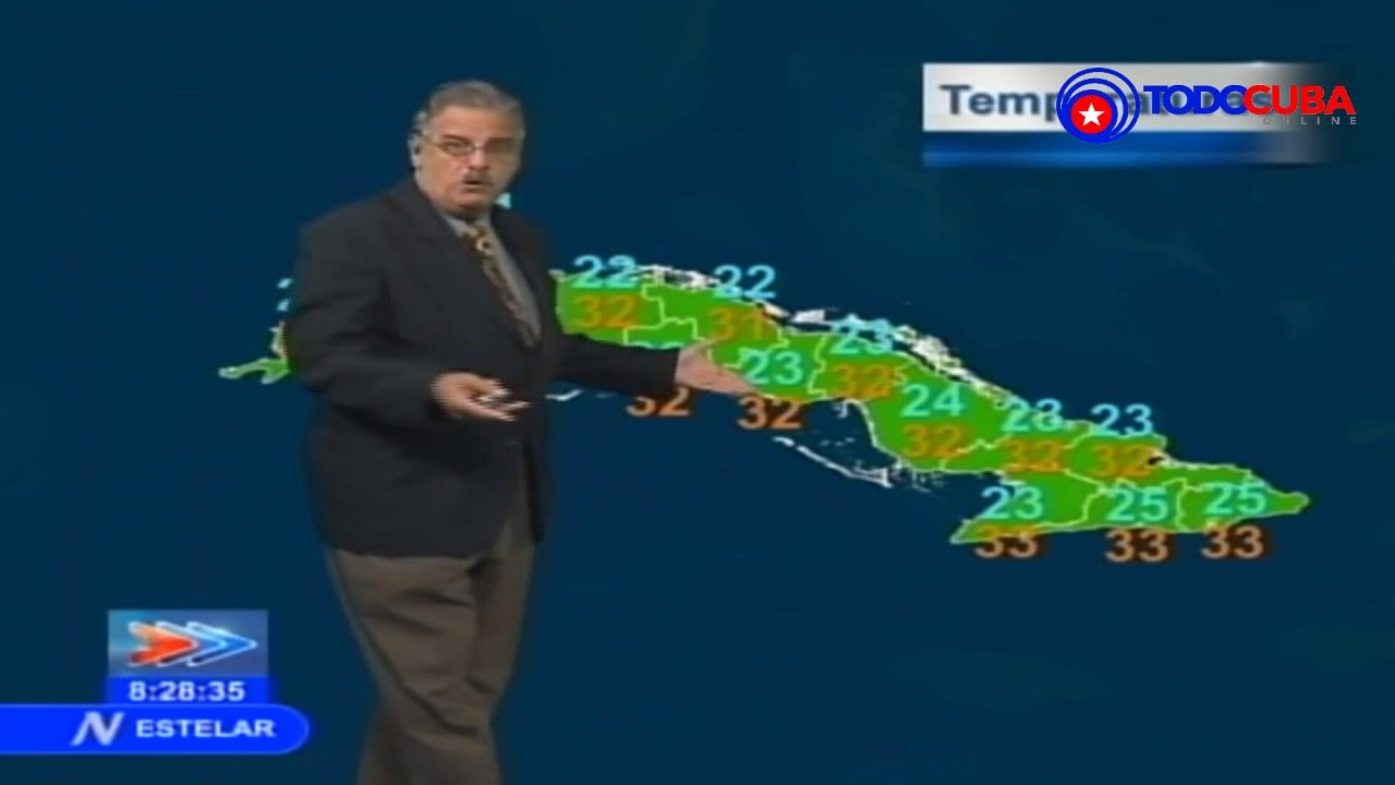 EL TIEMPO EN CUBA / DR. JOSÉ RUBIERA 8:25 PM (25/09/2017)