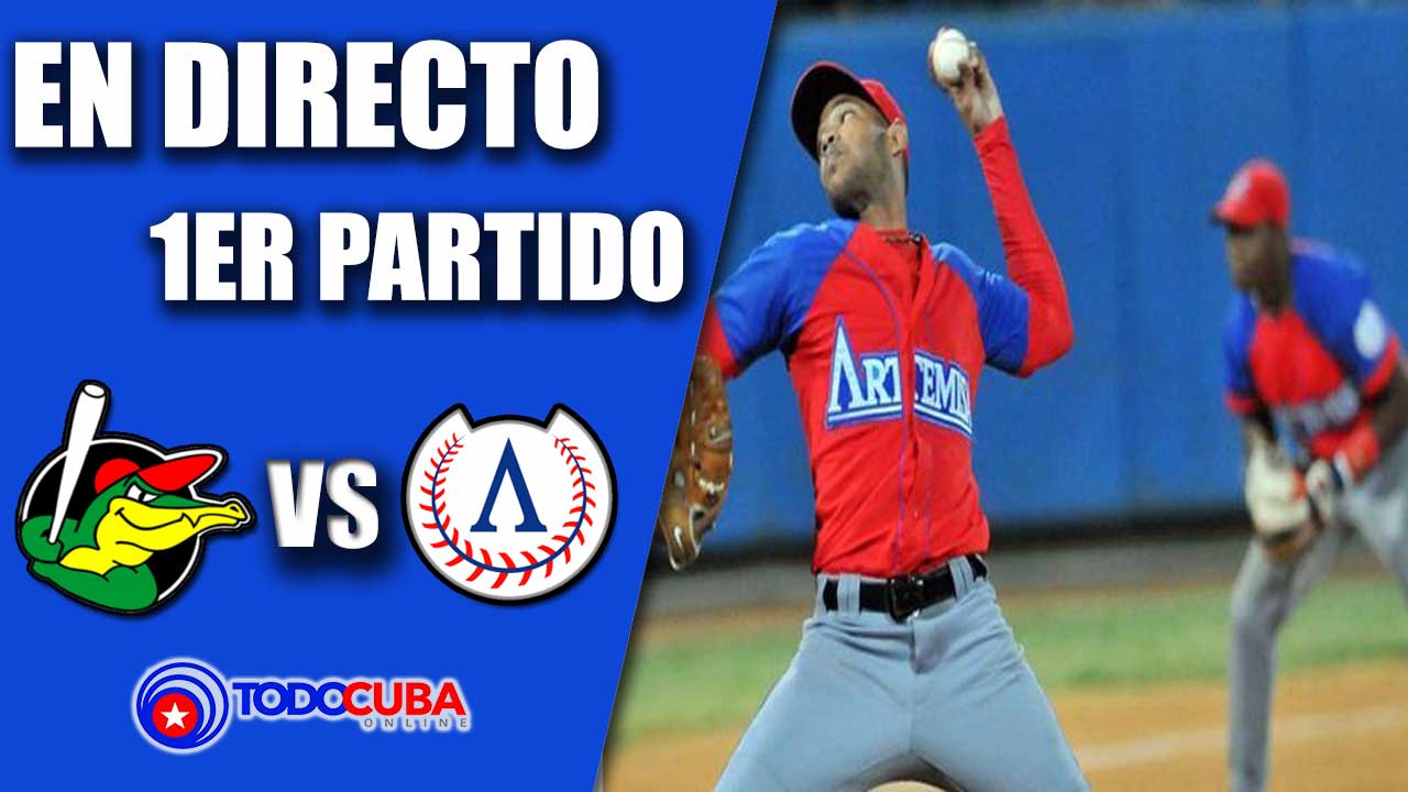57 SERIE NACIONAL DE BEISBOL: ARTEMISA VS MATANZAS DESDE EL ESTADIO 26 DE JULIO
