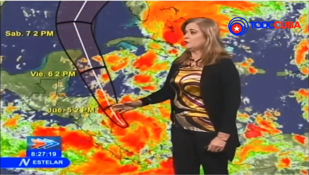 DEPRESIÓN TROPICAL 16 Y EL TIEMPO EN CUBA 4 DE OCTUBRE