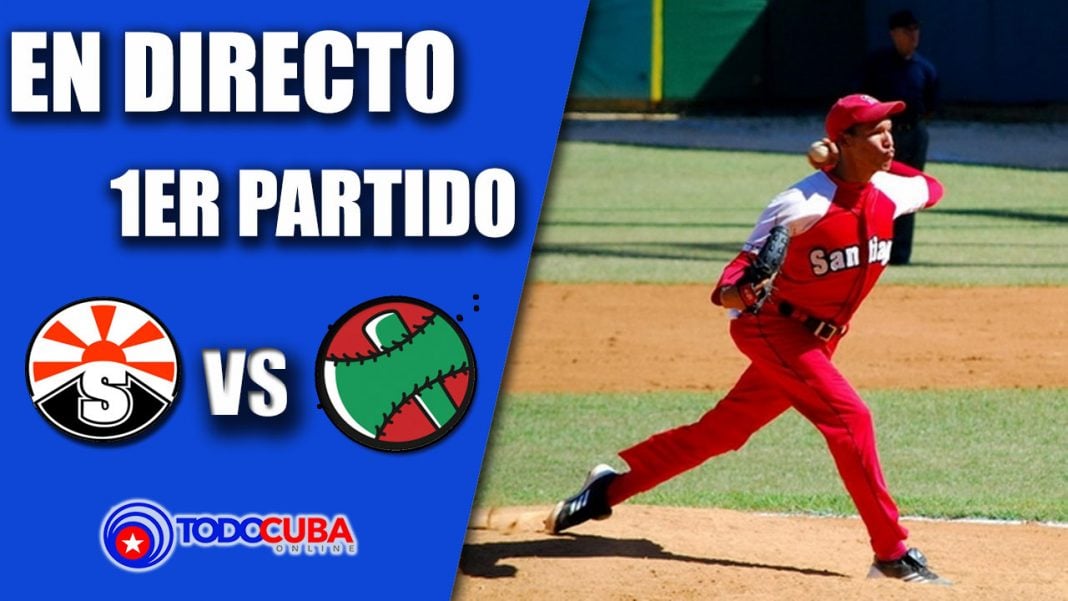 EN VIVO LAS TUNAS VS SANTIAGO DE CUBA 1ER PARTIDO