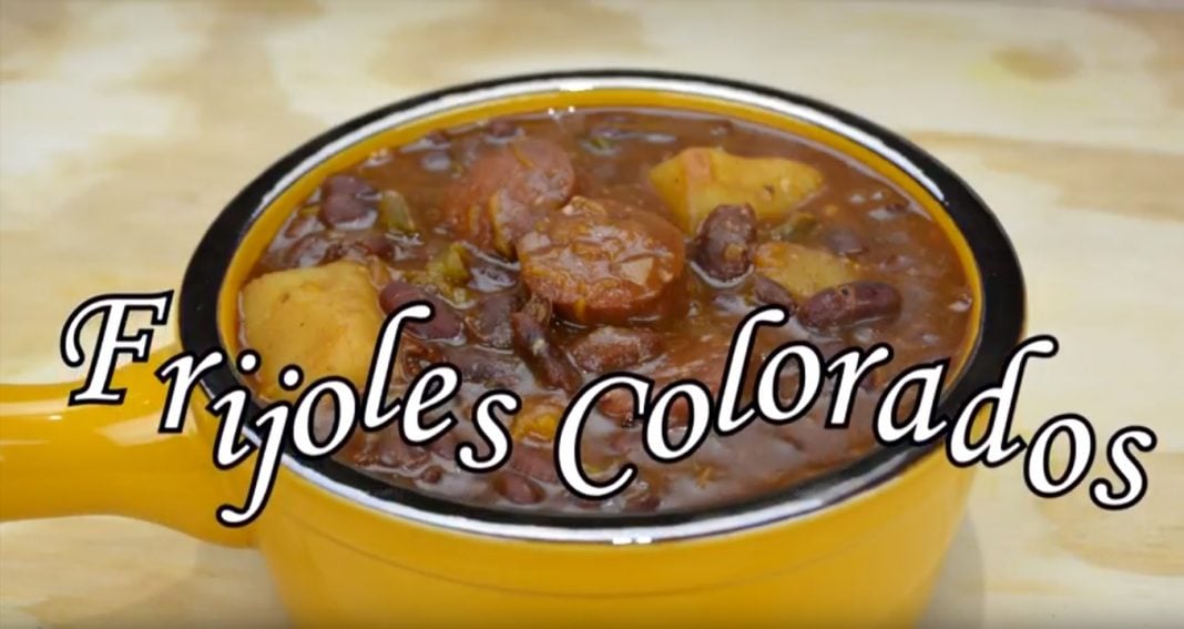 POTAJE DE FRIJOLES COLORADOS / RECETAS CUBANAS