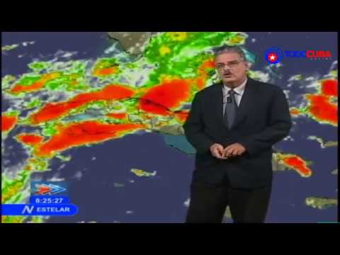 PARTE DEL TIEMPO EN CUBA POR EL DR. JOSÉ RUBIERA 18 DE OCTUBRE