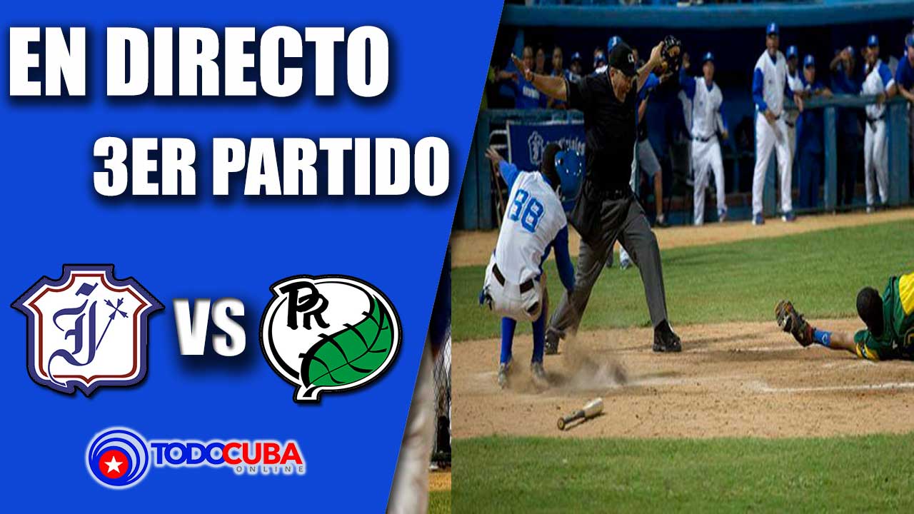 EN VIVO 3ER PARTIDO DE LA SEGUNDA ETAPA INDUSTRIALES VS PINAR DEL RÍO
