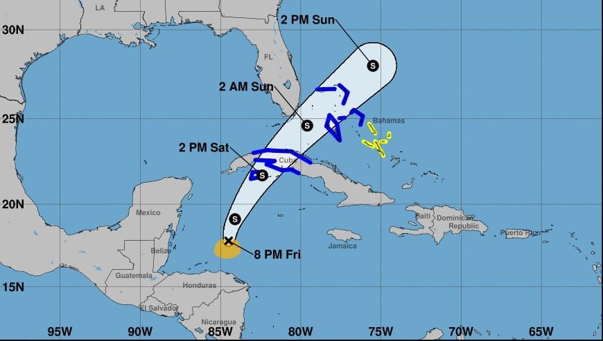POSIBLE NUEVA TORMENTA TROPICAL / EL TIEMPO EN CUBA 27 DE OCTUBRE