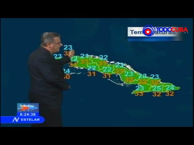 EL TIEMPO EN CUBA POR EL DR. JOSÉ RUBIERA 13 DE OCTUBRE