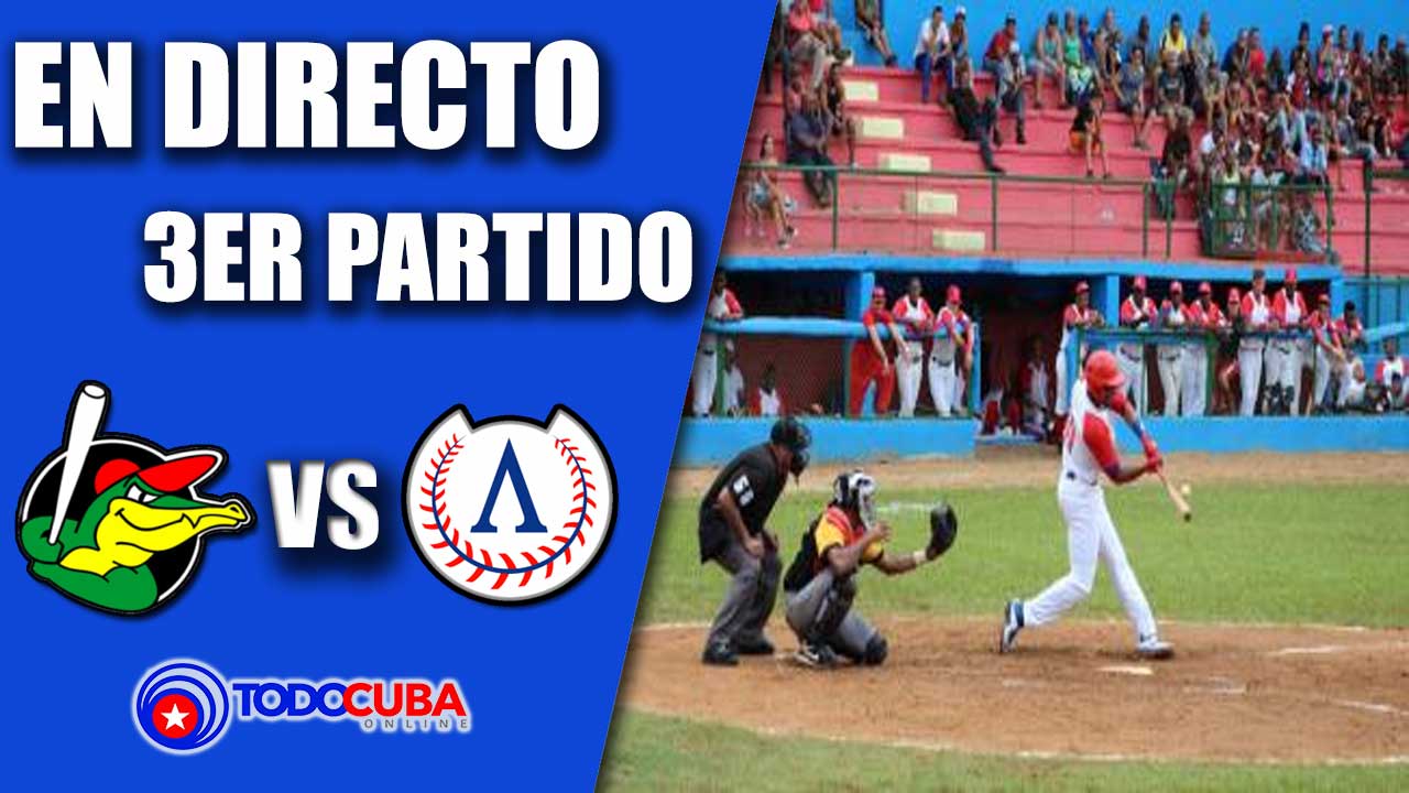 ARTEMISA VS MATANZAS DESDE EL ESTADIO 26 DE JULIO / 3ER PARTIDO