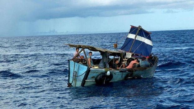 GUARDIA COSTERA NORTEAMERICANA DICE QUE HA AUMENTADO LA LLEGADA DE BALSEROS CUBANOS A LA FLORIDA Cuba