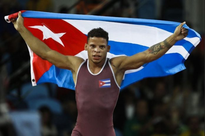El luchador cubano Ismael Borrero ISMAEL BORRERO