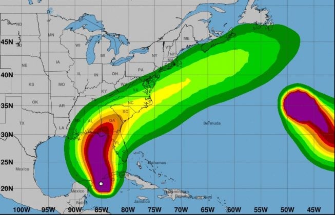 “MICHAEL SE CONVIERTE EN HURACÁN MUY CERCA DEL CABO DE SAN ANTONIO” / AVISO DE CICLÓN TROPICAL NO. 8