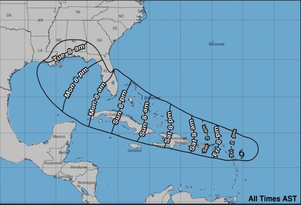 AVISO DE CICLÓN TROPICAL NO. 3 / SE FORMA LA TORMENTA TROPICAL LAURA