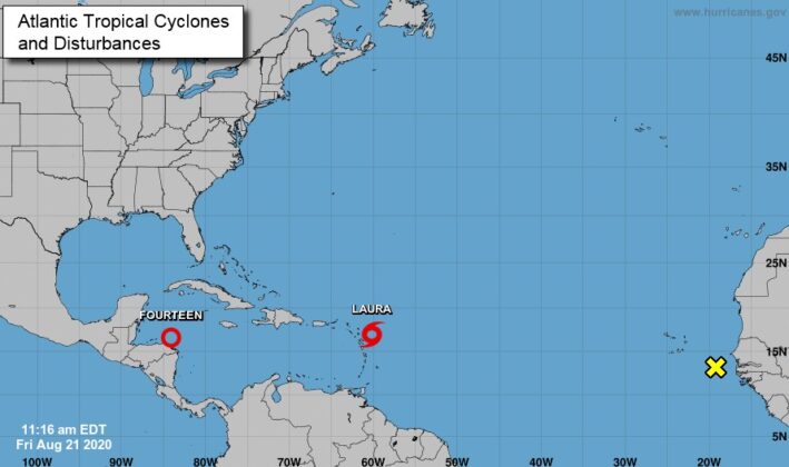 AVISO DE CICLÓN TROPICAL NO. 3 / SE FORMA LA TORMENTA TROPICAL LAURA