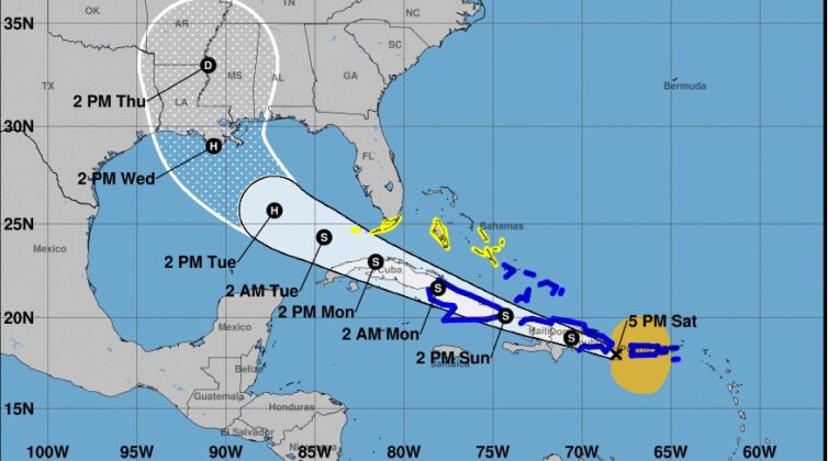 AVISO DE CICLÓN TROPICAL NO. 7 / LA TORMENTA TROPICAL LAURA SE APROXIMA A LA ESPAÑOLA