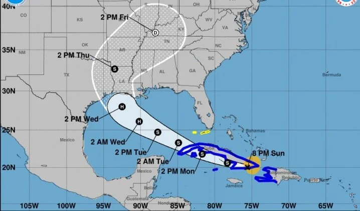 LA TORMENTA TROPICAL LAURA “SE HA INTENSIFICADO CON VIENTOS DE 95 KM/H” / DOCTOR JOSÉ RUBIERA