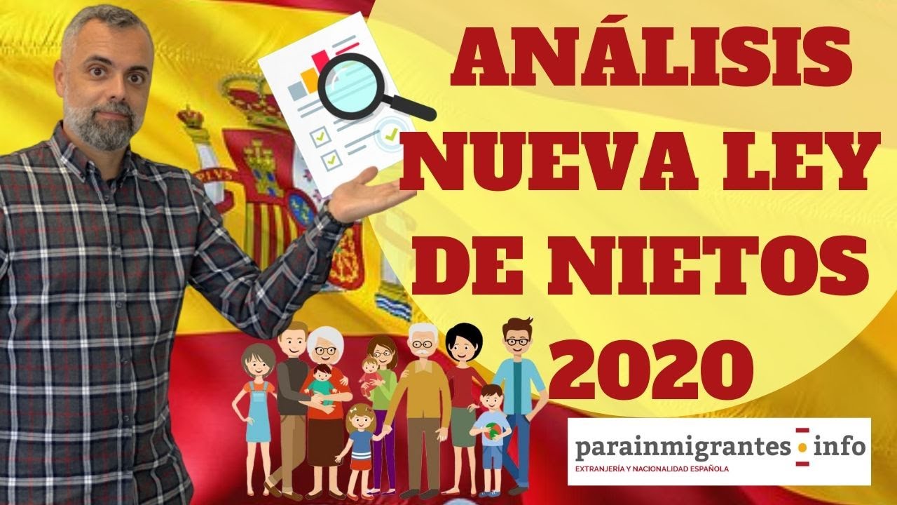 NUEVA INFORMACIÓN SOBRE “LEY DE NIETOS” PARA ACCEDER A LA NACIONALIDAD ESPAÑOLA