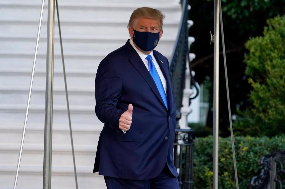 DONALD TRUMP AUTORIZÓ QUE SE LE SUMINISTRARA UN FÁRMACO EXPERIMENTAL CONTRA EL CORONAVIRUS