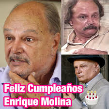 HOY CUMPLE 77 AÑOS EL ACTOR CUBANO ENRIQUE MOLINA