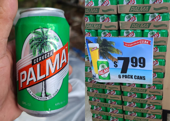Cerveza Palma de Estados Unidos o Cristal de Cuba
