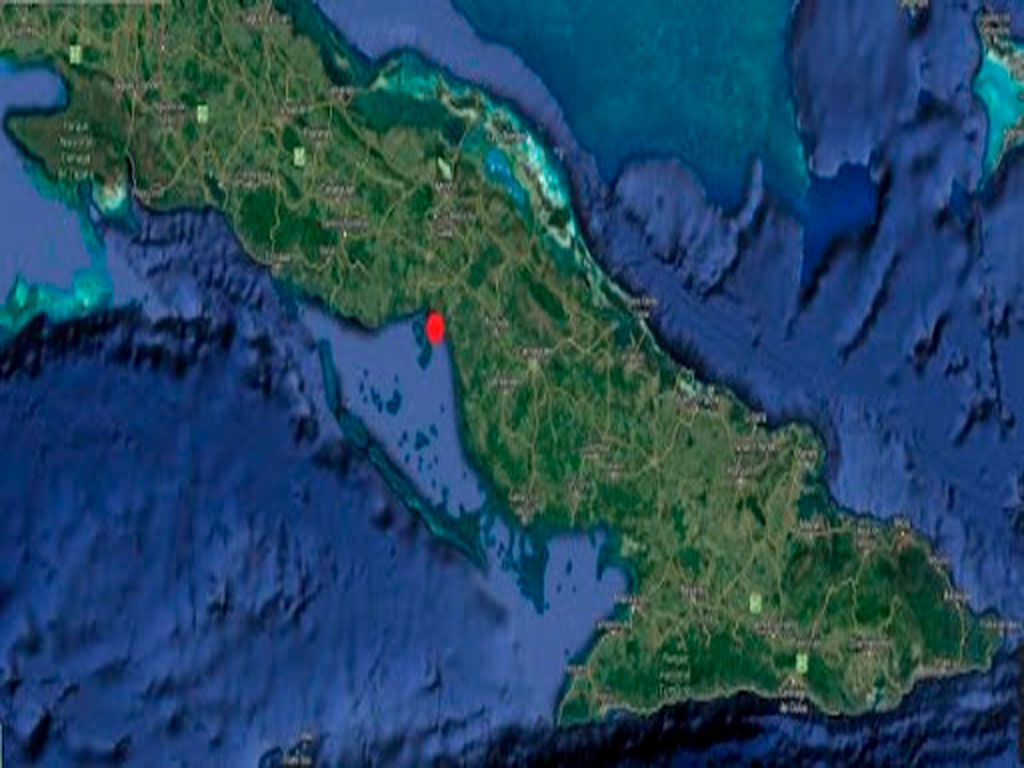 Sismo al Sur de Ciego de Ávila el No 3 perceptible en el 2021 en Cuba Cuba